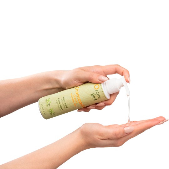 GEL LUBRIFIANT À BASE D'EAU BIO CHAMOMILE 100ML ORGIE