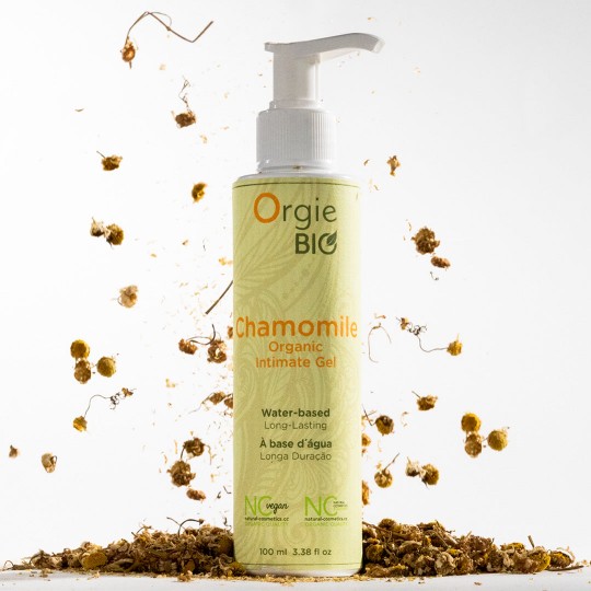 GEL LUBRIFIANT À BASE D'EAU BIO CHAMOMILE 100ML ORGIE