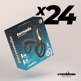 PACK DE 24 TORNADO ARMADURA PENIANA CON ROTACIÓN CRUSHIOUS