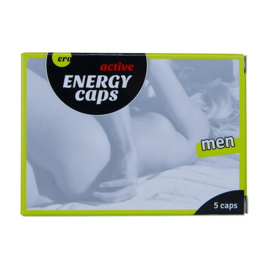 ACTIVE ENERGY CAPS FOR MEN ERO 5 CAPSULES