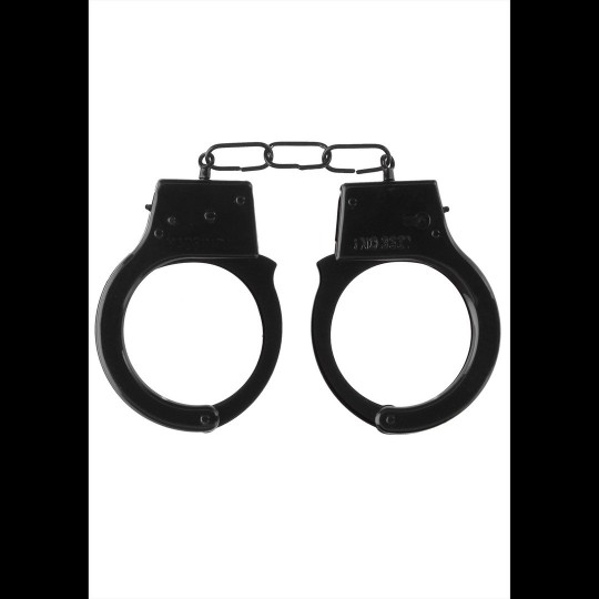ALGEMAS EM METAL BEGINNER'S HANDCUFFS PRETAS