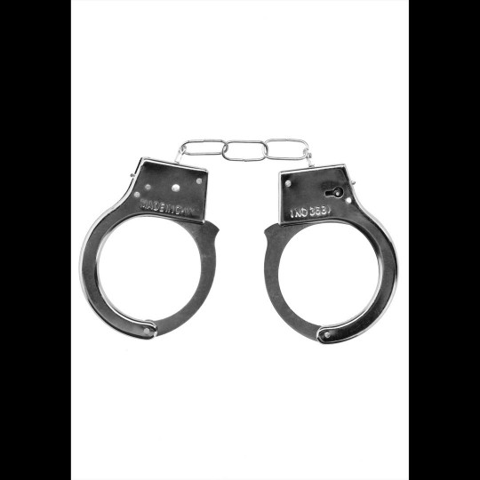 ALGEMAS EM METAL BEGINNER'S HANDCUFFS PRATEADAS