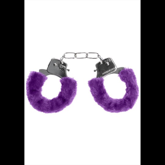 PLEASURE FURRY HANDCUFFS PURPLE