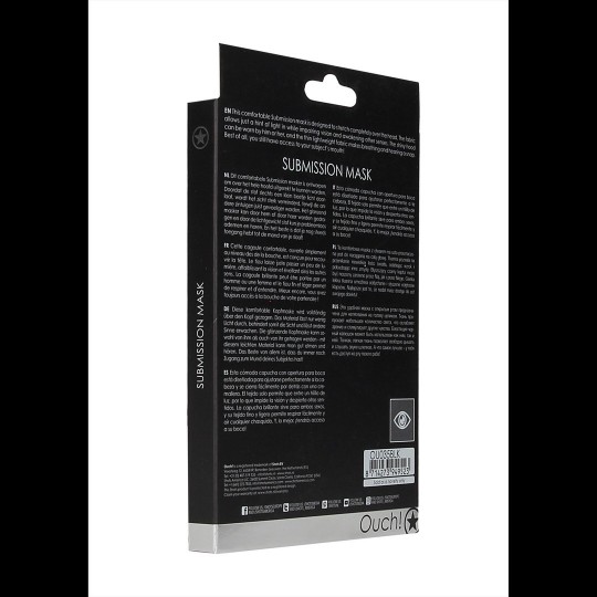 SUBMISSION MASK BLACK