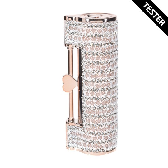 ANGEL - LIPSTICK VIBRATOR WITH 4 ATTACHMENTS - PINK - TESTER