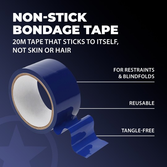 PVC NON-STICK TAPE - 20 M - NAVY