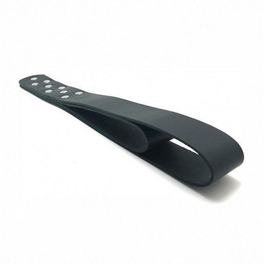 LEATHER DOUBLE PADDLE - 44,5 CM - BLACK