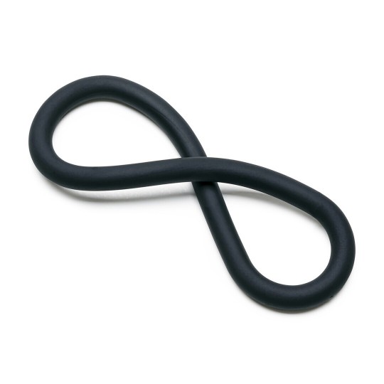 SILICONE HEFTY WRAP RING - COCKRING - 12 / 30,5 CM - BLACK
