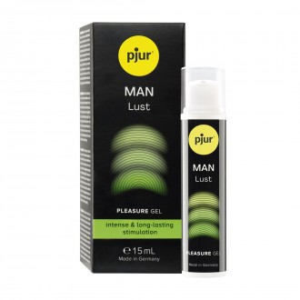 MAN LUST - PLEASURE GEL - 0.5 FL OZ / 15 ML