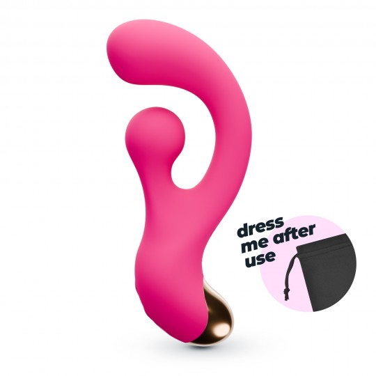 PLEASER VIBRADOR CON ESTIMULACIÓN GIRATORIA CRUSHIOUS