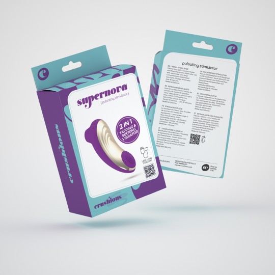 PACK DE 30 ESTIMULADOR PARA CLITÓRIS SUPERNOVA CRUSHIOUS MORADO