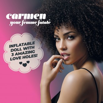 CARMEN LA FEMME FATALE MUÑECA INFLABLE MULATA CRUSHIOUS