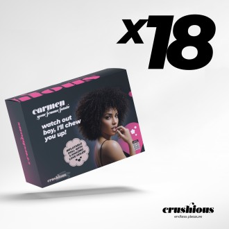 PACK OF 18 CRUSHIOUS CARMEN THE FEMME FATALE EBONY INFLATABLE DOLL