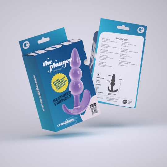 PACK OF 30 CRUSHIOUS THE PLUNGER ANAL PLUG