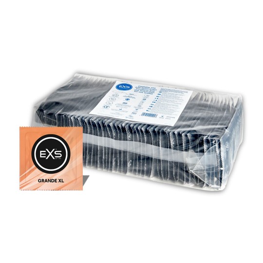 EXS GRANDE - EXTRA LARGE CONDOMS - 100 PIECES