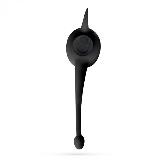 DAEMON ANILLO PARA EL PENE CON BALA RECARGABLE NEGRO CRUSHIOUS