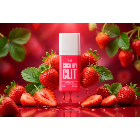GEL STIMOLANTE SUCK MY CLIT ALLA FRAGOLA SELVATICA 15 ML INTT