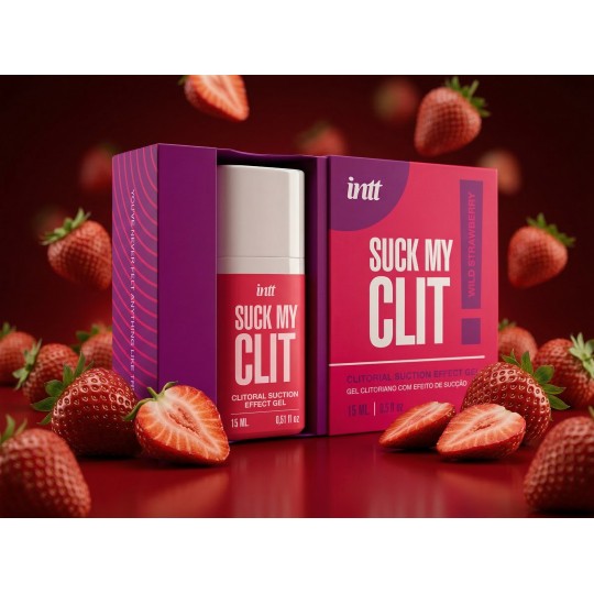 GEL STIMOLANTE SUCK MY CLIT ALLA FRAGOLA SELVATICA 15 ML INTT