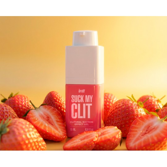STIMULIERENDES GEL SUCK MY CLIT WILDER ERDBEERE 15 ML INTT