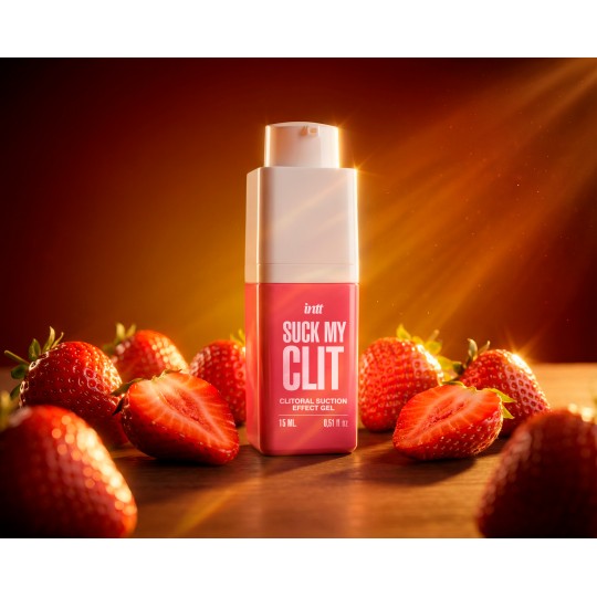GEL STIMOLANTE SUCK MY CLIT ALLA FRAGOLA SELVATICA 15 ML INTT