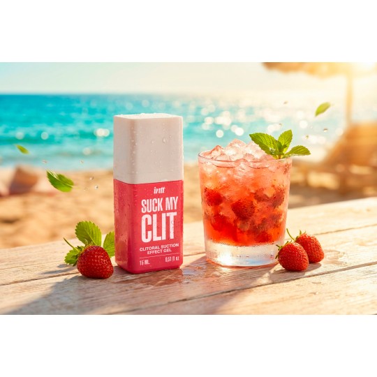 GEL ESTIMULANTE SUCK MY CLIT FRESA SILVESTRE 15 ML INTT