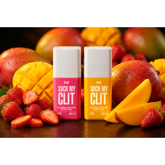 STIMULIERENDES GEL SUCK MY CLIT WILDER ERDBEERE 15 ML INTT