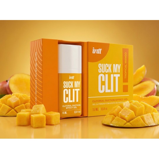 GEL ESTIMULANTE SUCK MY CLIT MANGA TROPICAL 15ML INTT