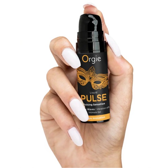 GEL STIMULANT UNISEXE À EFFET PULSANT LIQUID PULSE 15 ML ORGIE