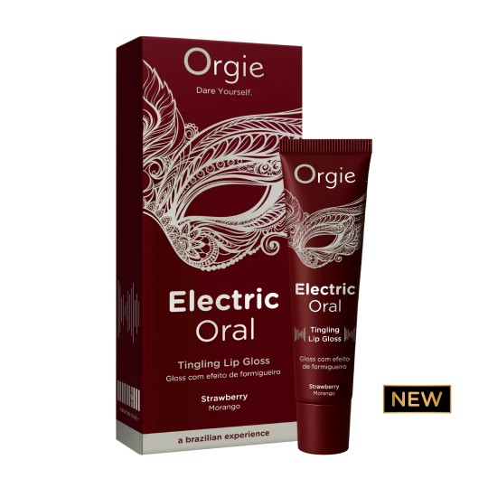 ПОМАДА С ЭФФЕКТОМ ПОКАЛЫВАНИЯ ELECTRIC ORAL TINGLING LIP GLOSS 10 МЛ ORGIE