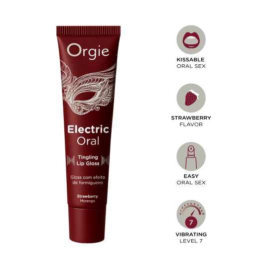 ROUGE À LÈVRES À EFFET PICOTANT ELECTRIC ORAL TINGLING LIP GLOSS 10 ML ORGIE