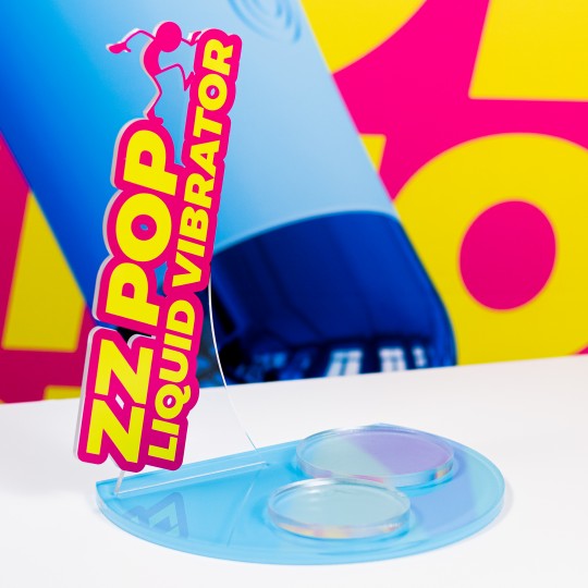 ESPOSITORE PER VIBRATORE A LIQUIDO ZZ POP CRUSHIOUS