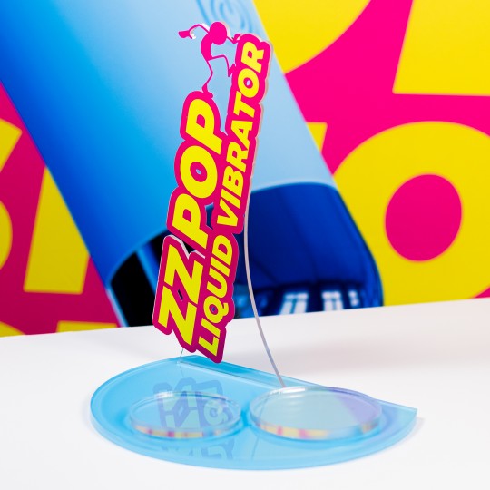 AUSSTELLER FÜR DEN FLÜSSIGKEITSVIBRATOR ZZ POP CRUSHIOUS