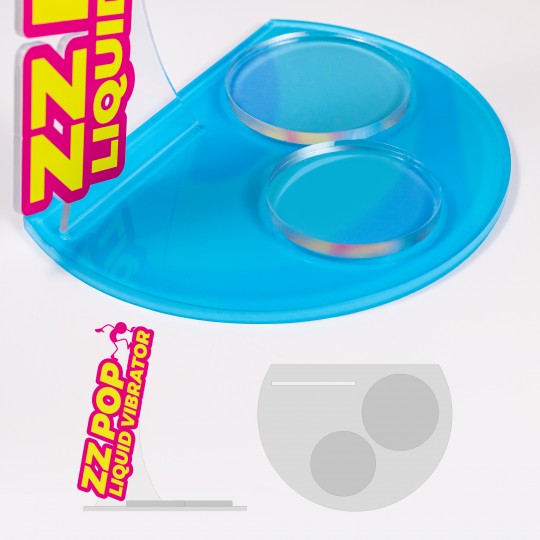 CRUSHIOUS ZZ POP LIQUID VIBRATOR DISPLAY STAND