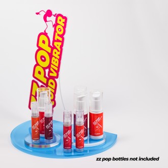 AUSSTELLER FÜR DEN FLÜSSIGKEITSVIBRATOR ZZ POP CRUSHIOUS