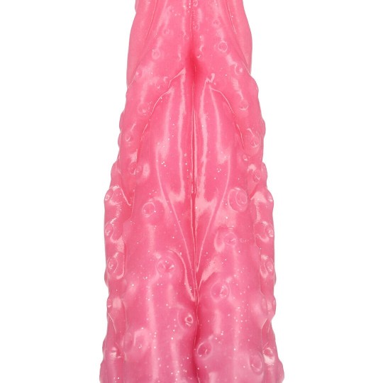 GODE MONSTER EN SILICONE KRAKEN'S LICK BLEU/ROUGE OUCH!