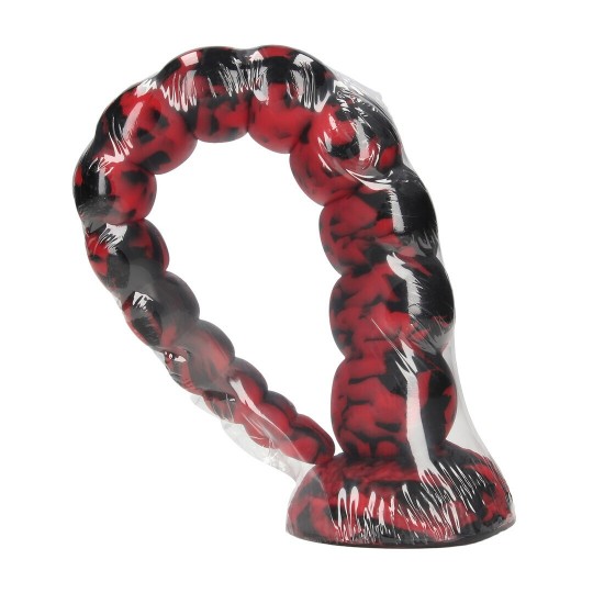 INFERNAL TENTACLE DEMON - ANAL SNAKE - 14.8 / 37,5 CM - RED/BLACK