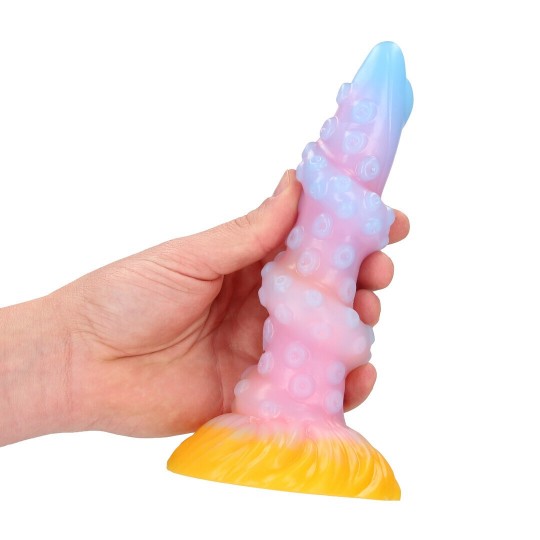 RAINBOW KRAKEN - SILICONE BUTT PLUG - RAINBOW