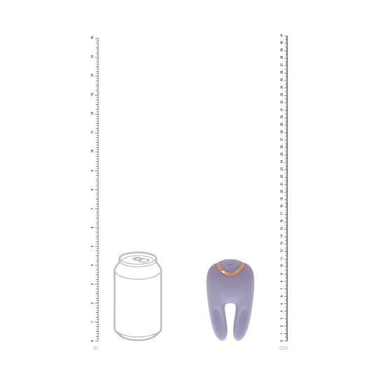 BONNIE - DOUBLE-ENDED TAPPING VIBRATOR - LAVENDER