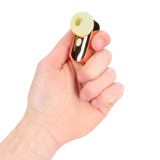 BUDSIE - EARBUD-SHAPED AIRTAP VIBRATOR - YELLOW