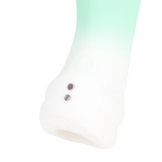 SMOOTH FINGER VIBRATOR - MISTY GREEN