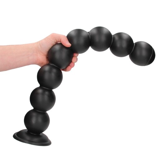 BALLS OF LUST - ANAL PLUG - 55 CM - BLACK
