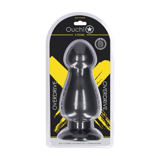 OVERDRIVE - ANAL PLUG - 23,5 CM - BLACK