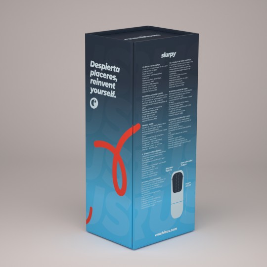 SLURPY MASTURBADOR 2 EM 1 DESMONTÁVEL CRUSHIOUS