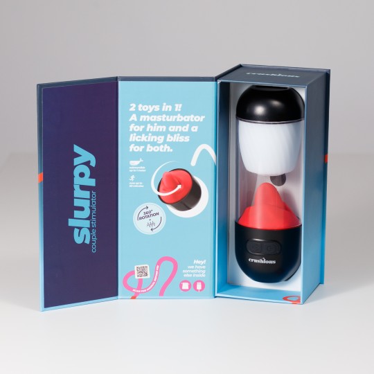 SLURPY MASTURBATORE STACCABILE 2 IN 1 CRUSHIOUS
