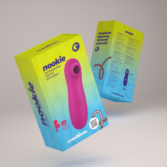 CRUSHIOUS NOOKIE RECHARGEABLE CLITORAL STIMULATOR