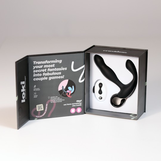 LOKI MASSEUR PROSTATIQUE RECHARGEABLE AVEC TÉLÉCOMMANDE CRUSHIOUS