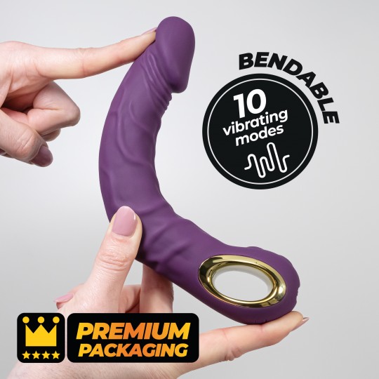 VIBRATORE FLESSIBILE MAGNUS BEND VIOLA CRUSHIOUS