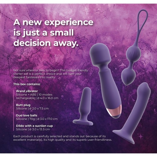 WOMEN LOVE TOY STARTER SET FEMININE