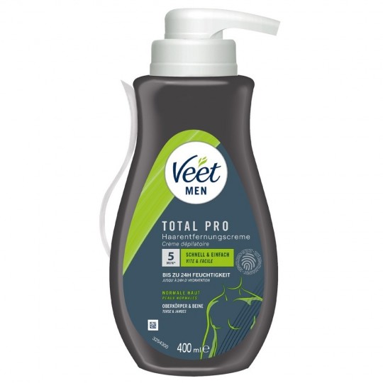 VEET MEN TOTAL PRO HAIR REMOVAL CREAM