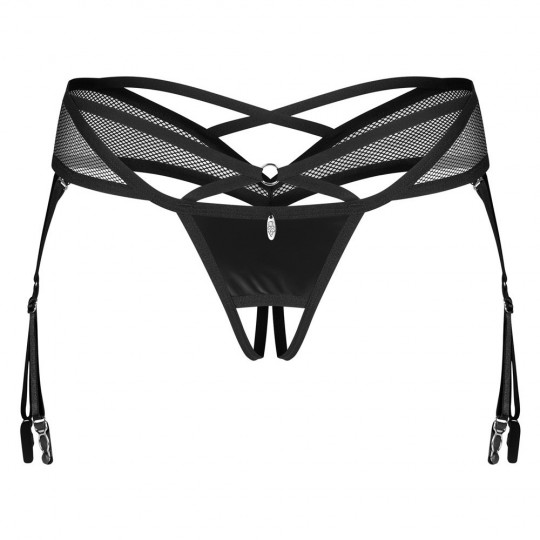 CROTCHLESS SUSPENDER STRING DOMINNA